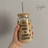 Kép 1/2 - 'All you need is coffee' üvegpohár